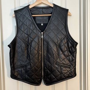 Women’s Leather Vest